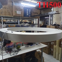 Đèn hình tròn TH500( mã cũ TH212C)  , sáng khung màu đen , tích hợp led sáng trắng , KT(mm) : D800