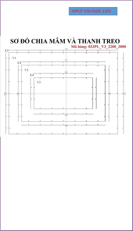 Phiếu bàn giao và bảo hành đèn chùm pha lê thả PL033 led COB chiếu xa 3 màu, có Dim, có điều khiển xa cao cấp 3
