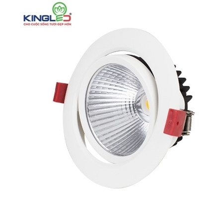 Đèn âm trần Spotlight DLR_10SS_T110_TT Kingled, công suất 10W, sáng trắng