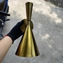 Đèn tường chao hợp kim mạ vàng, đui GU 10, có công tắc KT(mm): 131 x 270