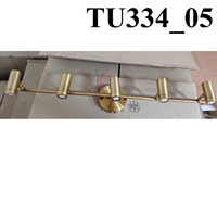 Đèn tường soi tranh chiếu rọi 5 bóng mạ đồng TU334 KT(mm): 920