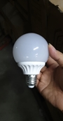 Bóng đèn nhựa xoắn 15W, G95, đui E27, ánh sáng trắng