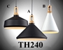 Thả đơn chao đui gỗ đen, E27x01, mã TH240 A, KT (mm): D330