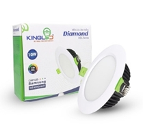 Đèn downlight ĐL-10SS-T120 kingled âm trần tròn, công suất 10W, KT(mm): D120*36, ánh sáng trung tính