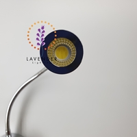 Đèn đọc sách màu trắng 058TU,  tích hợp led cree, ánh sáng vàng, KT(mm): D30 x 80