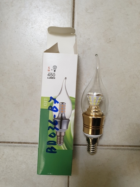 Bóng Retro nến 05W, đui E14, ánh sáng trắng