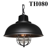 Thả đơn chao chống nổ đen, E27x01, mã TH080, KT (mm): D300