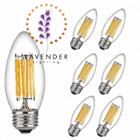 Bóng đèn nhót led sợi 2W, thủy tinh trắng, đui E27, ánh sáng vàng