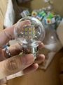 Bóng đèn G45 thủy tinh trong, led hạt, công suất 5W, ánh sáng trắng