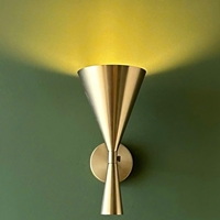 Đèn tường sắt mạ đồng 337TU, KT đặt theo yêu cầu, bao gồm cả bóng