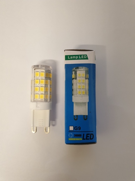 Bóng đèn led G9. 220V , 7.0W loại A , ánh sáng vàng