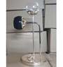 Đèn bàn chao thủy tinh màu đen trắng , KT(mm) : 280 x 550 , chao phi 150
