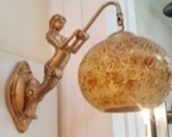 Đèn tường nàng tiên cá, KT(mm): 260