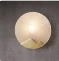 Đèn tường đá hình tròn
