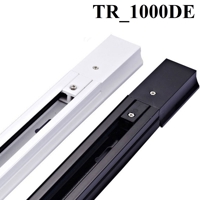 Thanh ray màu đen dài 1000mm dùng để lắp đèn rọi ray (18LVD)