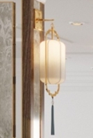 Đèn tường HD002 , E14 x 1  .KT(mm) :  W184*L270*H858mm