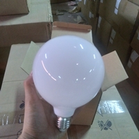 Bóng đèn G125 led sợi 9W, thủy tinh đục, đui E27, ánh sáng vàng