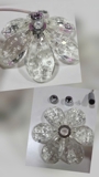 Bông hoa phale 6 cánh đã có đui G4, chưa dây, chưa đế. KT(mm): 100 , chưa có bóng