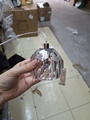 Đèn thả đơn pha lê TH310, dây dài 1m, đã gồm bóng G4 công suất 1.5w, 3000k, đế đơn bạc, KT(mm): D80 x H62