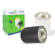 Đèn Ống Bơ OBR-7SS-D95 Chiếu Rọi Emerald 7W, vỏ đen, ánh sáng trung tính