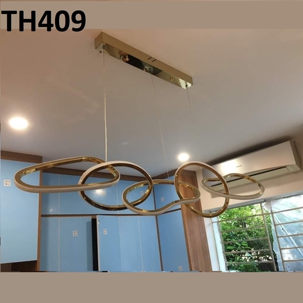 Đèn thả 5 vòng tích hợp led công suất 100W_TH409. Kích thước: 1200x500mm