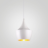 Thả đơn chao châu âu trắng lòng vàng, E27x01, mã TH075 C,1, KT (mm): D220x280