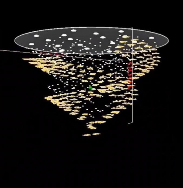 Đèn chùm Bướm pha lê cao cấp 064PL gồm 200 bướm pha lê, 20 đèn dimmer L55 có đk xa, ko mâm KT(mm): 1600*1000