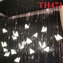 Đèn chùm thả TH471, 18 bóng cánh bướm có tích hợp led, KT(mm): 1000 x 200 x 800, mâm vàng