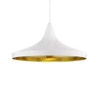 Thả đơn chao châu âu trắng lòng vàng, E27x01, mã TH075 B,1, KT (mm): D360x200