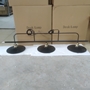 Đèn thả khung 3 bóng thân đen chao đĩa sắt đen nông phi 220 chụp đui đồng E27x3(chưa bóng)_TH113 Kích thước: 1200x680mm