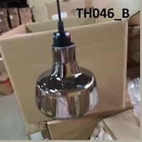 Đèn thả chao thủy tinh đen TH046_B, KT(mm): 170 x 150, E27 x 1