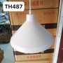 Thả đơn chao kín trắng, E27x01, mã TH487,1, KT (mm): D260x170