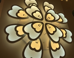 Đèn led mâm DM005/8 +4 (1266 /8+4), 3 chế độ ánh sáng và điều khiển xa