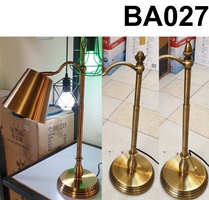Đèn bàn mạ đồng , KT(mm) : D580 x H300
