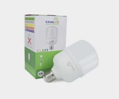 Bóng đèn led buld DOB kingled DOB-LB-20-T5, ánh sáng trắng